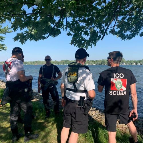 IDNR Conservation Officers search Bass Lake for missing man